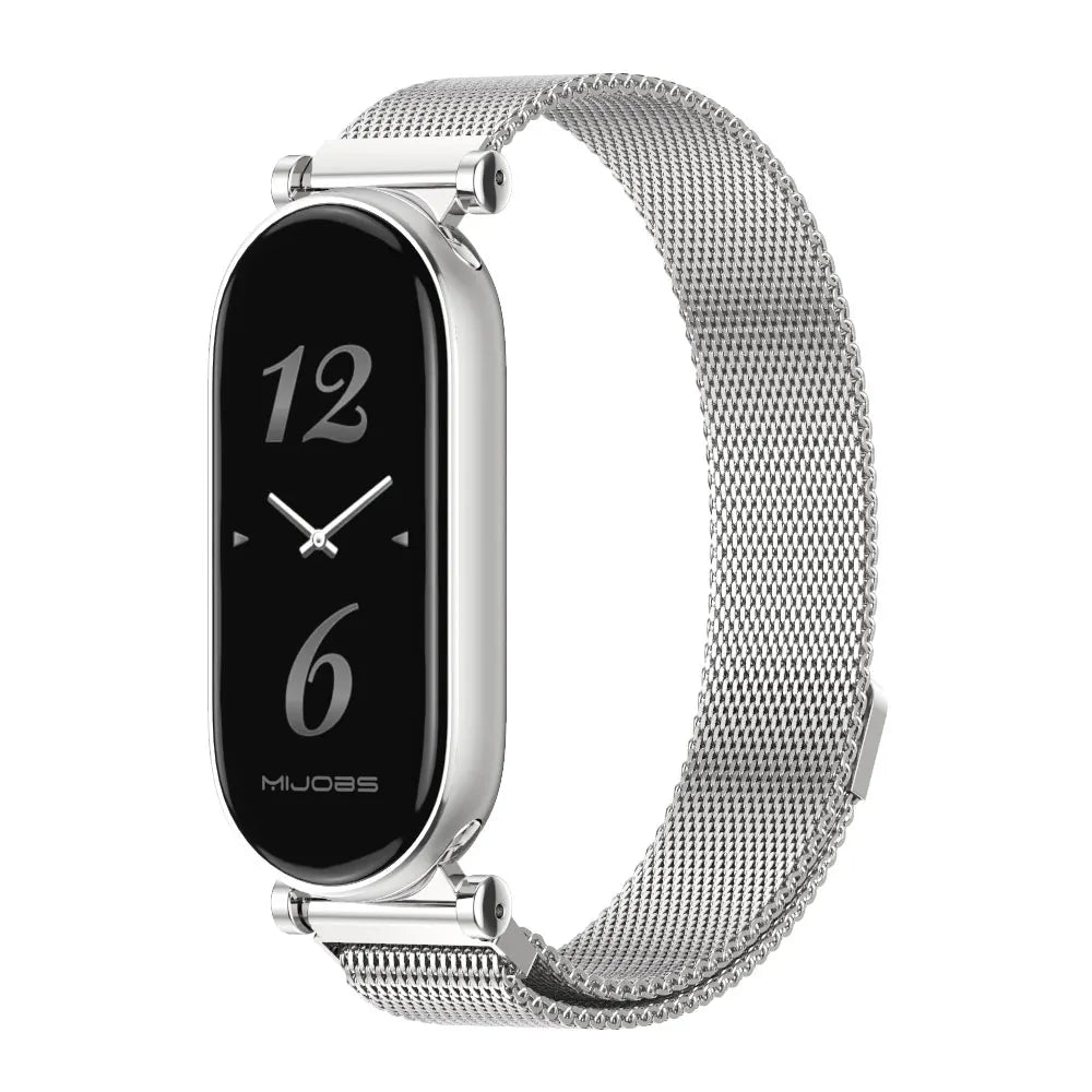 Mi Band 10 9 8 Strap Metal Smart Bracelet Milanese Girls Women Small Wrist Band For Xiaomi Mi Band 8 9 Smart Watch