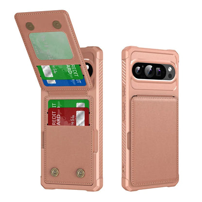New PU Leather Flip Wallet Card Slot Bag Stand Back Case for Google Pixel 10 A 9 8 7 Pro XL A Shockproof Protective Phone Cover