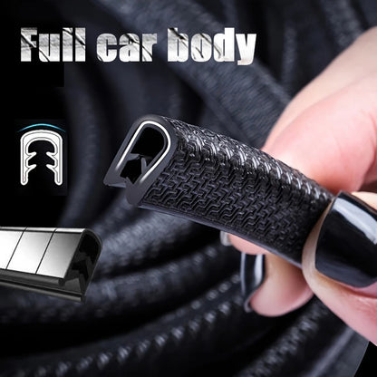 Car Door Protector Edge Scratch Strip Guard Trim Automobile Door Noise Reduction Anti Collision Protection With Steel Carstyling