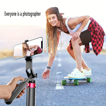 Portable Camera Tripod with Wireless Remote Control and 360° Rotation for Video Recording, Video Recording, and Live Streaming
