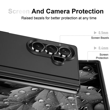 Hard Strong Anti-Fingerprint Stand Case for Samsung Galaxy Z Fold 8 ultra 7 5G fold8 Fold7 Fold6 Fold5 Fold 5 6 4 3 Fold3 Fold4