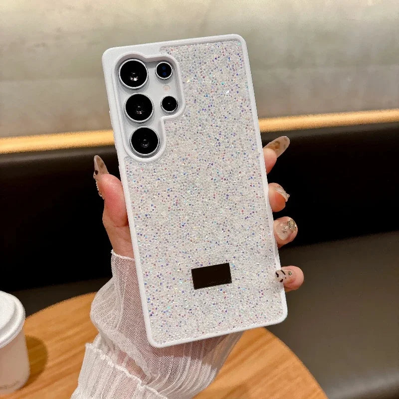 Trend Bling Glitter Diamond Case for Samsung Galaxy S26 S25 S24 S23 Plus Ultra Rhinestone Shockproof Hard Back Protective Cover