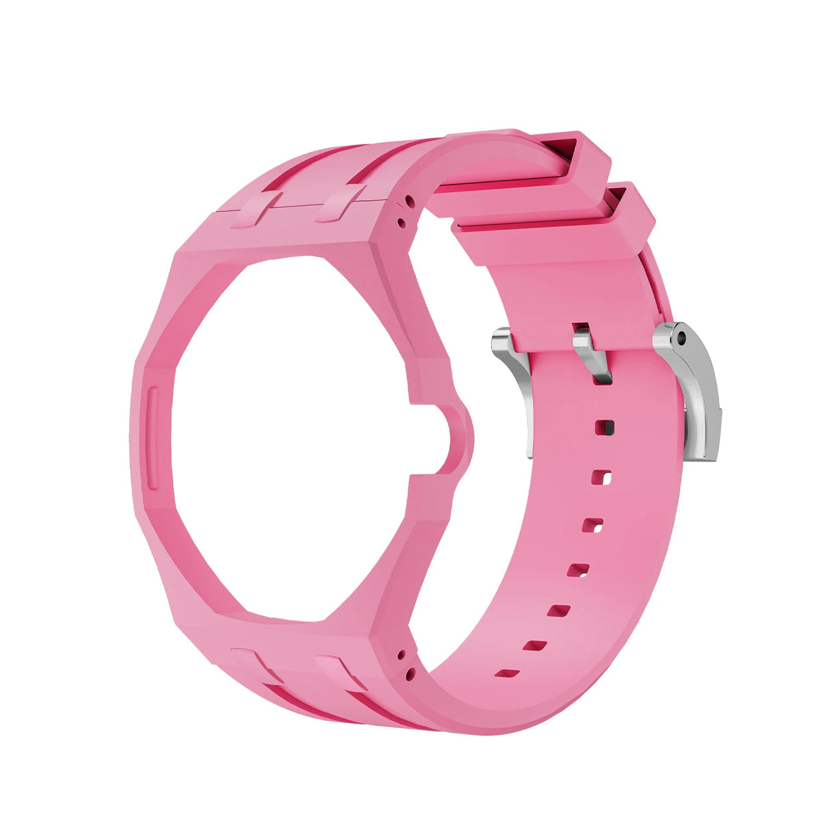 Bioceramics Watch Case+Silicone Band Modification Kit Strap Case Changer To Wristwatch Accessories For Royal Pop