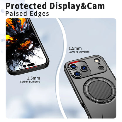 360° Magnetic Bracket Phone Case For iPhone 17 Air 11 12 13 14 15 16 17 Pro Max For Magsafe Shockproof Stand Holder Cover Funda