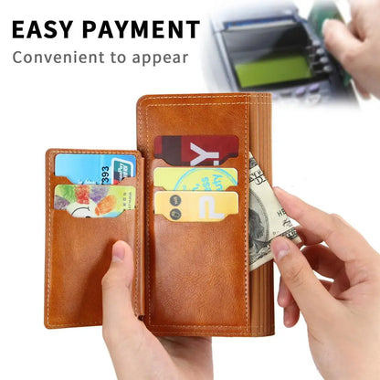for Samsung Galaxy S10 Plus S10e S10+ Leather Skin Flip Wallet Book Phone Case Cover for Galaxy S10e S10 Plus S10+ Funda