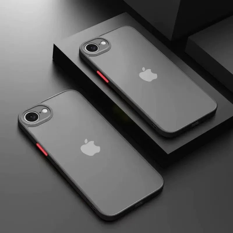 For iPhone 17E 16E Hard PC Cover Soft Bumper 2 in 1 Fashion Case iphone17e iphone16e Capa New Armor Bumper Shockproof Phone Case