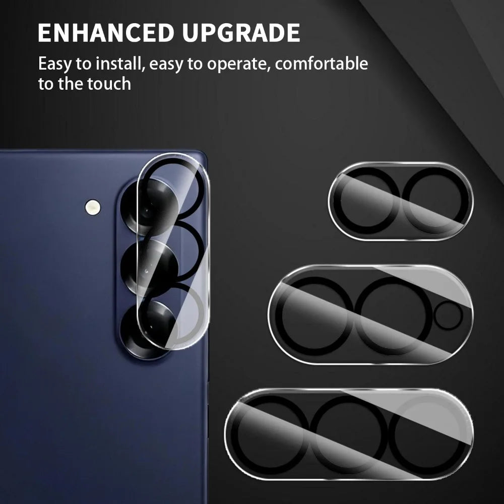 5-1PCS 3D Camera Lens Protector for Samsung Galaxy Z Fold 8 Wide Ultra Flip 8 HD Tempered Glass Lens Cover 9h Anti-Scratch Film