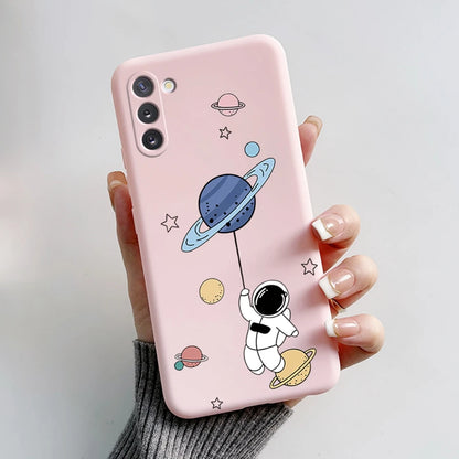 Mobilie Phone Case For Samsung Galaxy Note10 Cute Cartoon Soft Silicone Back Cover For Samsung Galaxy Note 10 Phone Case Bumpers