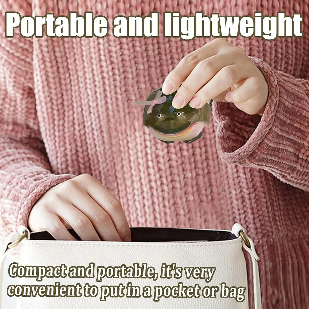 Drop-Proof Shockproof Earbuds Cover, Unique Frog Design Hard Shell Case for 2.3 Wireless Earphones, Full Protection Scratchproof Housing