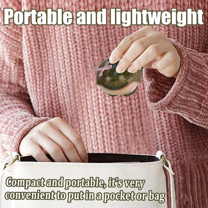 Drop-Proof Shockproof Earbuds Cover, Unique Frog Design Hard Shell Case for 2.3 Wireless Earphones, Full Protection Scratchproof Housing