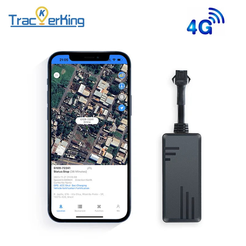 Trackerking J16 4G GPS tracker 3units Realtime Tracking Locator Device GT06 Protocol j16 rastreador 4g