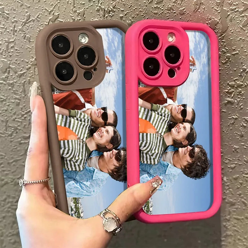 DIY Personalized Photos Customized Frosted Case For iPhone 16 15 14 13 12 11 Pro Max SE 2020 2022 XS XR MAX Back Cover Cases
