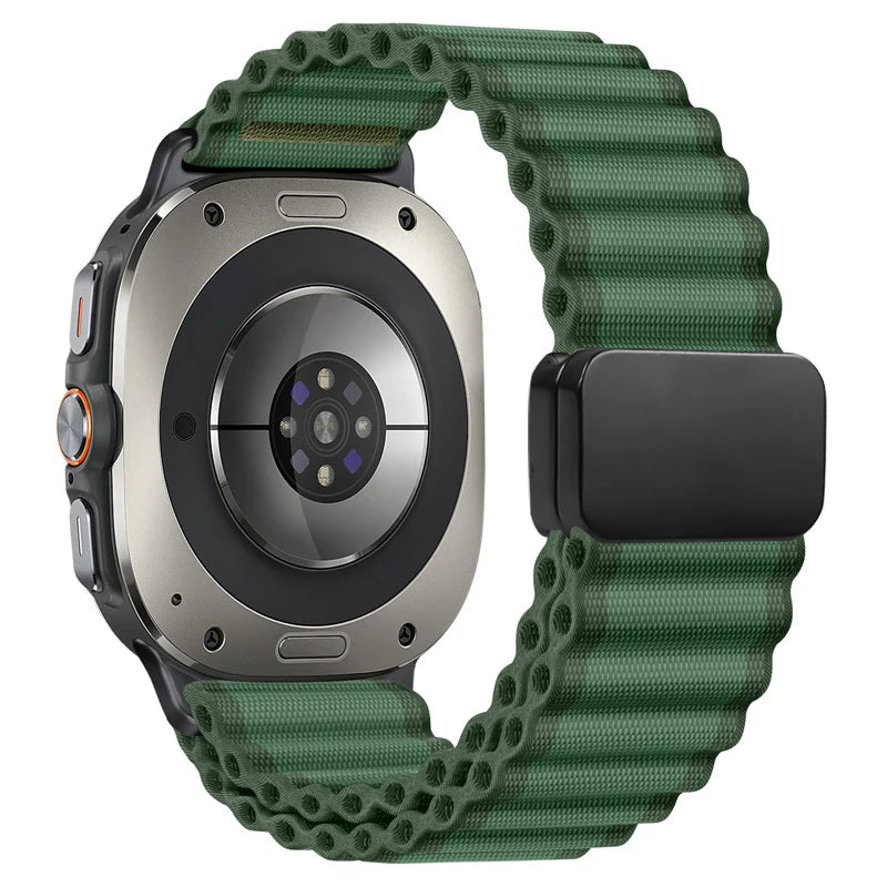 Trail Loop Strap For Samsung Galaxy Watch Ultra 2 47mm Accessories Sport Nylon Magnetic Bracelet Galaxy Watch Ultra(2025) Bands