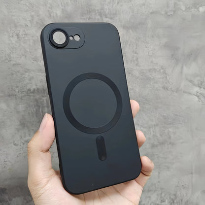 Magnetic for iPhone 17e/16e Phone Case [Compatible with Magnetic ][Built-in Camera Lens Protector] Slim Soft  Bumper Shockproof