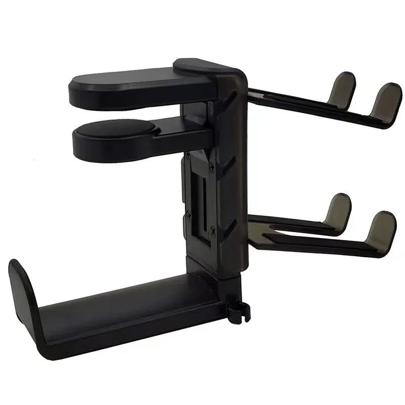360 Rotating Gaming Controller Holder No Punch Table Clip Hook Headphone Holder Storage Hanging For Bose Sony Airpods Max X-box