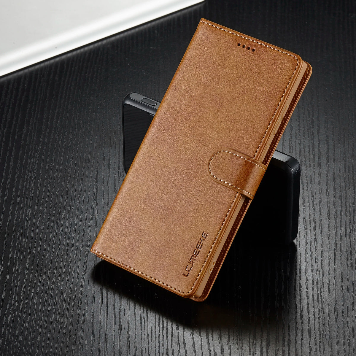 Leather Flip Case For Samsung Galaxy A17 A37 A57 A15 A35 A55 A16 A36 A56 A07 A26 A06 A05S A14 A34 A54 A13 A33 A53 Wallet Cover