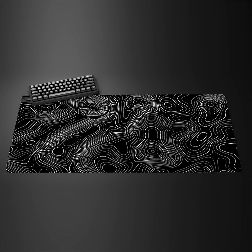 Strata Liquid Desk Mat Large Gaming Mouse Pad Non-Slip Rubber Game XXL Mouse Mat Computer Keyboard Mats Pad Big Mousepad 900x400