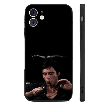 T-Tony M-Montana S-Scarface Phone Case For iPhone 17 16 15 11 12 14 13 Pro Max Mini X XR 7 8 Plus SE4 17E Shockproof Soft Cover