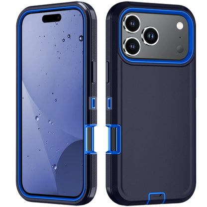Armor Shockproof Defender Phone Case For iphone 11 12 13 14 15 16 17 18 Pro Plus Max 16E Hard PC+TPU Anti Fall Protective Cover