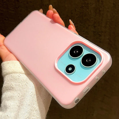 Luxury Candy Color Matte Phone Case For Xiaomi Redmi Note 15 14 13 12 Pro Plus 5G 12S 11 Redmi 14C 13 12 Shockproof Bumper Cover