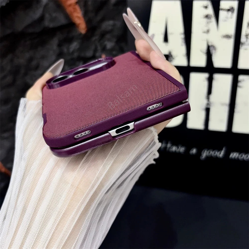 Original Tech Woven for Magsafe Phone Case for iPhone Duo Magnetic Wireless Charging Shockproof Back Cover