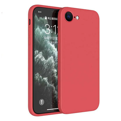 Luxury Phone Case For iPhone 16E For Apple iPhone 16E Cover 6.1 inch Original Liquid Silicone Rubber Shockproof Bumper Cover