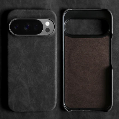 Luxury Leather Phone Case For Google Pixel 11 10 9 Pro XL 10A 9A 8 8A 7 7A 6 Pro Shockproof Back Cover Cases Funda Coque Shell
