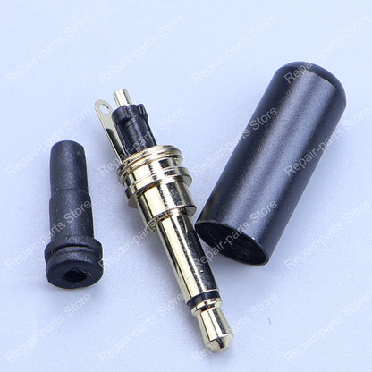 JCD 3.5MM Stereo Headphone Plug 2/3/4 Pin Male Gold-Plated Audio Adapter Set Speaker Headphone Jack AUX Solder Wire Connector