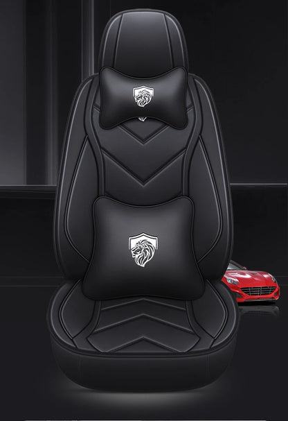 Leather Car Seat Covers For Fiat Toro Bravo Freemont 500 Argo Seat Leon Ibiza Arona BMW E39 Auto Interior Accesorios Waterproof