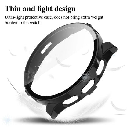 Glass+Case for Garmin Venu 4 3 3S Tempered Glass Screen Protector & Hard PC Protective Bumper for Venu3 Shell Accessories