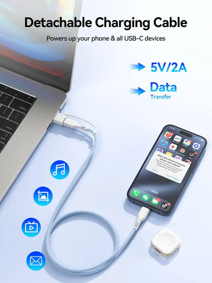 For Apple Watch Charger USB Type C Magnetic Wireless Fast Charging Cable for iWatch Series 11 10 9 8 7 6 5 4 3 2 1 Ultra Edition