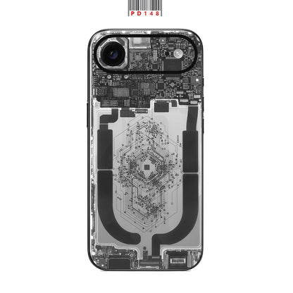 For Apple iPhone 17 Air Full Body Back Cover Decal Skin 3D Town Rear Protective Sticker Film For iPhone Air