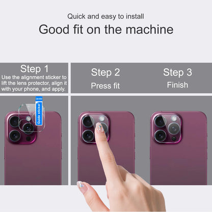 Camera Lens Glass For iPhone Duo Fold Protector Film Anti Fingerprint 9H Hardness HD Clear LS0003