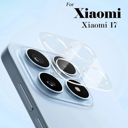 For Xiaomi 17 Tempered Glass Camera Lens Protector Scratch Resistant High Transparency Camera Protector
