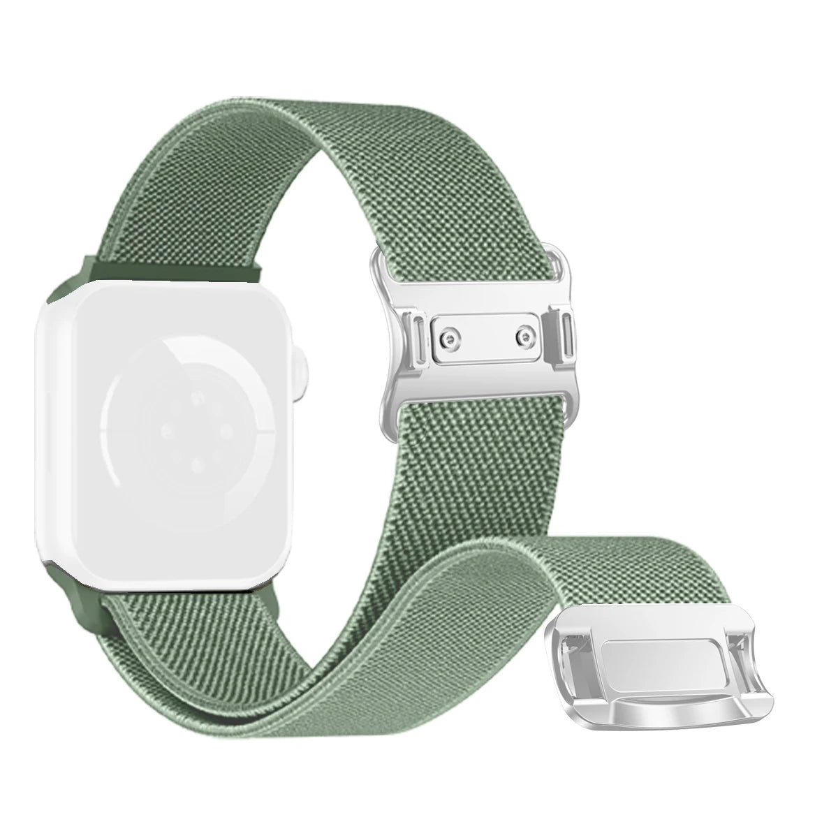 Magnetic Strap for Apple Watch Ultra3 Band 49mm Woman Man 40mm 44mm Nylon Elastic Loop for Iwatch Series11 10 9 8 7 6 5 4 3 2 1