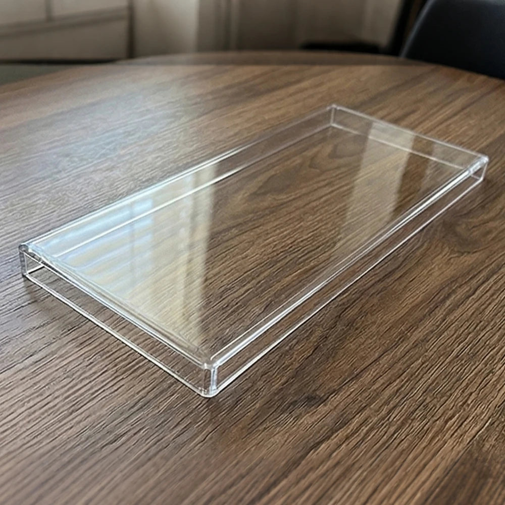 Clear Acrylic Mechanical Keyboard Dust Cover Protector Case For 60 96 98 104/108Key Transparent Anti-Dust Keyboard & Mouse Cover
