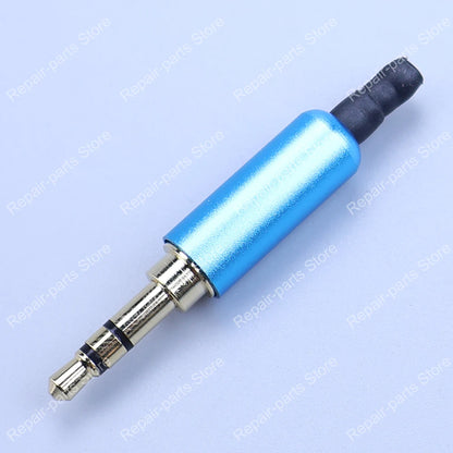 JCD 3.5MM Stereo Headphone Plug 2/3/4 Pin Male Gold-Plated Audio Adapter Set Speaker Headphone Jack AUX Solder Wire Connector