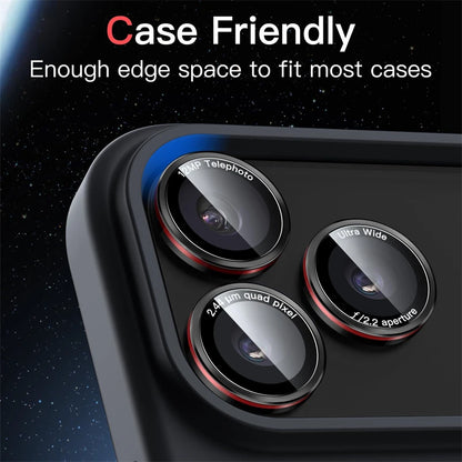 9H HD Camera Lens Screen Protector for IPhone 17 ProMax Air 16E 15 14 Pro Max Plus 13Mini Tempered Glass Lens Film Scratch Proof