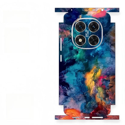 Colorful Pattern Matte Film Skin Phone Back+Sides Sticker For XIAOMI Redmi NOTE13 14PRO + Full CoverWrap