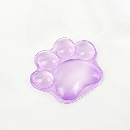 Cute Cloud Ergonomic Wrist Rest Silicone TPU Keyboard Mouse Pad Pressure Relief Comfort for Office Gaming Laptop Desktop Gift