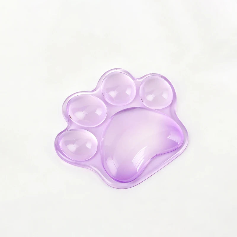 Cute Cloud Ergonomic Wrist Rest Silicone TPU Keyboard Mouse Pad Pressure Relief Comfort for Office Gaming Laptop Desktop Gift