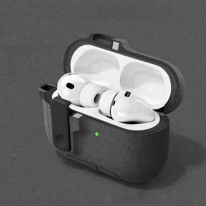 2025 New For AirPods Pro 3 Phone Stand Case Cover Magnetic Auto Lock TPU Shockproof Protective Sleeve With Hook for AirPods Pro3