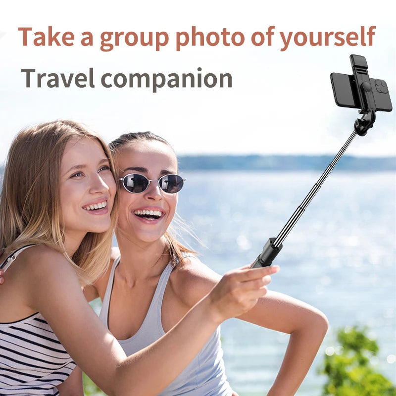 FGCLSY New Tripod for Smartphone Camera, Stand with Bluetooth Shutter and Light, Wireless Selfie Stick Brackets with Phone Holde