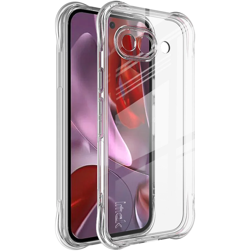 Transparent Case For Google Pixel 9a 9 Pro XL TPU Soft Cover Shockproof Anti Fingerprint CA0002