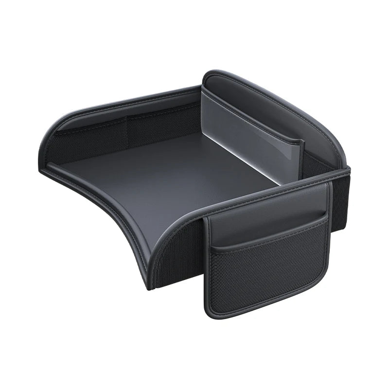 Car Rear Seat Baby Travel Tray Waterproof Kids Dining Table Cartoon Storage Toy Holder Child Safety Seat Desk Organizer Interior