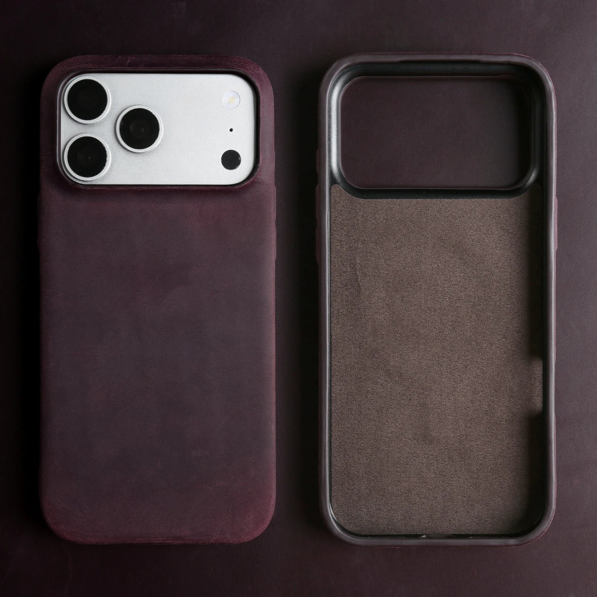 Crazy Horse Pattern Genuine Leather Case For iphone 17 Pro Max Air 16e 16 15 14 Plus 13 12 Mini 11 XR XS Max 7 8 Back Cover Case
