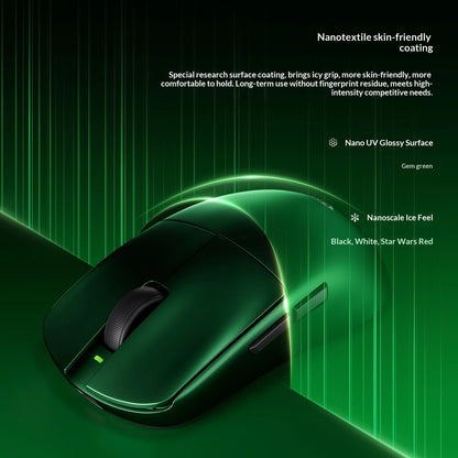 AULA X9 Max Ultra Gaming Mouse Wireless Tri Mode Lightweight Dual 8KHz 500mAh PAW3950 Ergonomic Esports Mouse Gaming Accessories