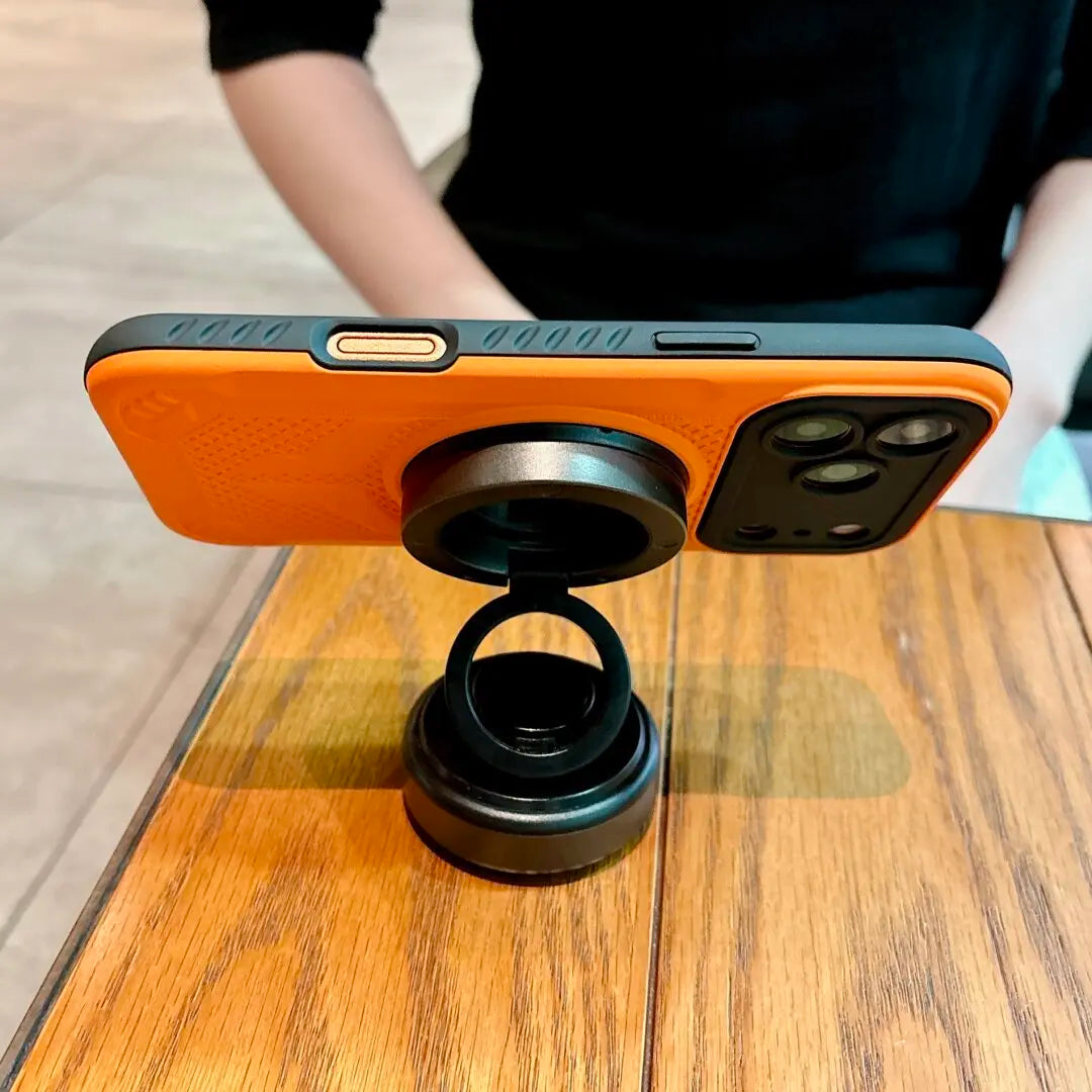 Luxury Magnetic Invisable Ring Holder Kickstand Phone Case For iPhone 17 Pro Max 16 Plus 15 14 13 12 Shockproof Slim Fit Cover