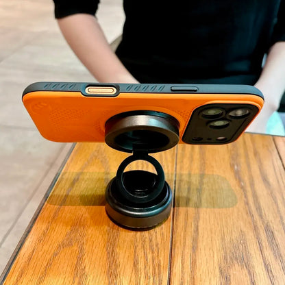 Luxury Magnetic Invisable Ring Holder Kickstand Phone Case For iPhone 17 Pro Max 16 Plus 15 14 13 12 Shockproof Slim Fit Cover