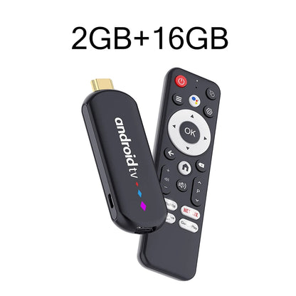 Android TV Stick S905L3 Wifi Android 14.0 Quad Core 4K Home Media Player Voice Assistant Remote Smart TV Stick Android TV